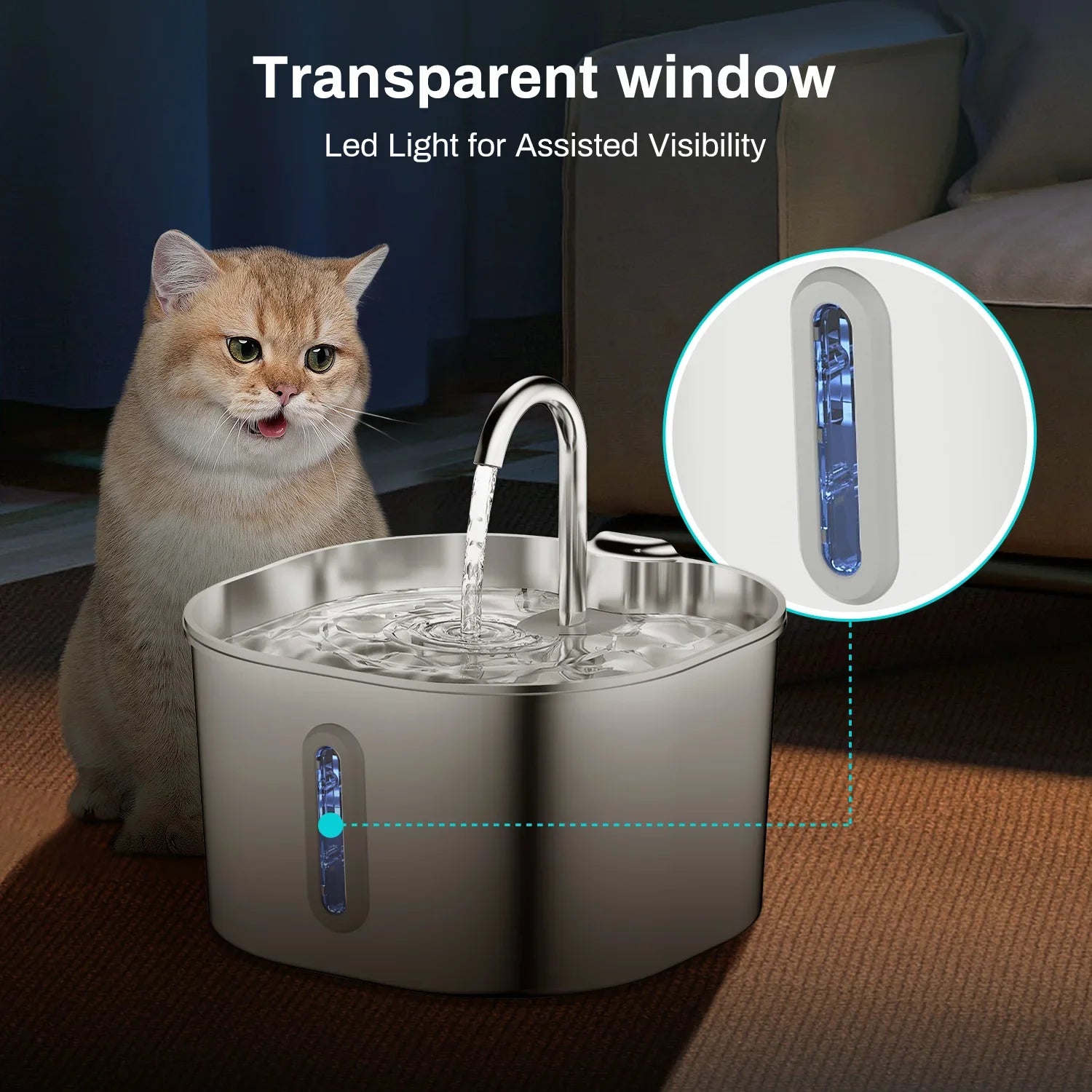 Smart Hydration Pet Fountain